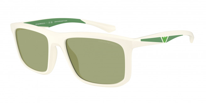 Emporio Armani  EA4234U 618782 Matte White (Green)