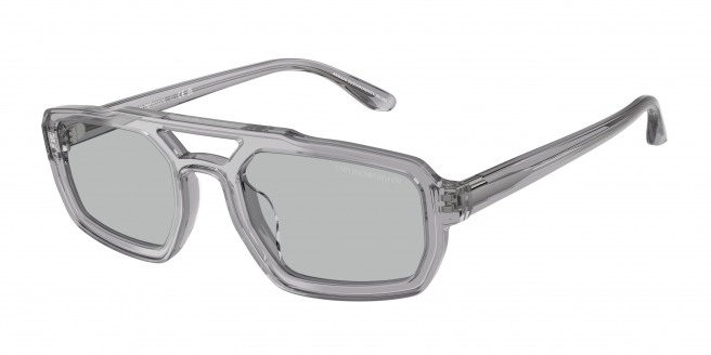 Emporio Armani  EA4240U 620287 Shiny Transparent Grey (Light Grey)