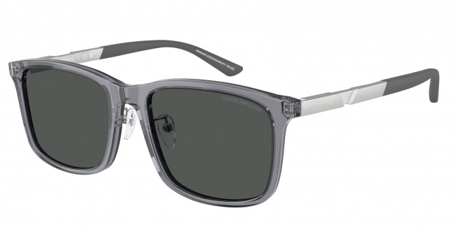 Emporio Armani  EA4241D 620687 Shiny Transparent Grey (Dark Grey)