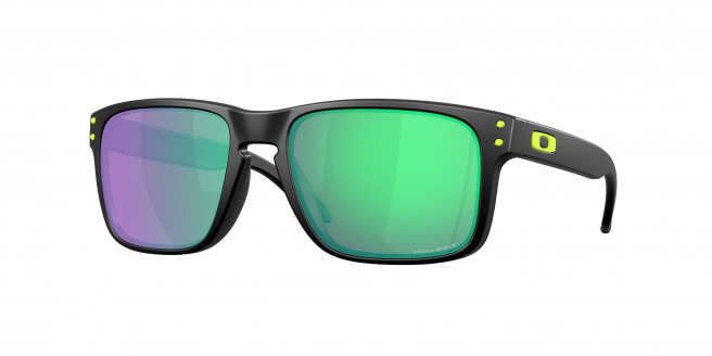 Oakley Holbrook OO9102 9102AI Matte Black (Prizm Road Jade)