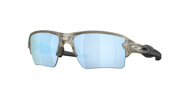Oakley Flak 2.0 Xl OO9188 9188J9 Matte Grey Ink Polarized (Prizm Deep Water Polarized)