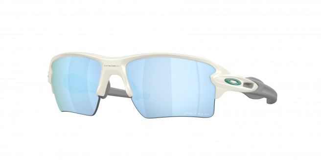 Oakley Flak 2.0 Xl OO9188 9188K2 Matt Mist Polarized (Prizm Deep Water Polarized)