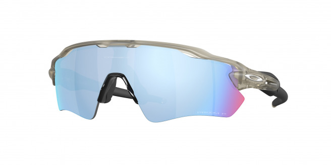 Oakley Radar Ev Path OO9208 9208F6 Matte Grey Ink Polarized (Prizm Deep Water Polarized)