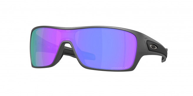 Oakley Turbine Rotor OO9307 930731 Matte Steel Polarized (Prizm Violet Polarized)