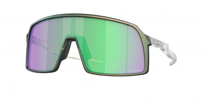 Oakley Sutro OO9406 9406A2 Matte Silver Green Colorshift (Prizm Road Jade)