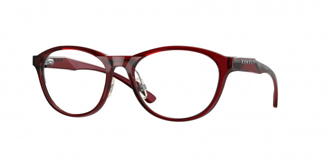 Oakley Draw Up OX8057 805703 Polished Transparent Brick Red