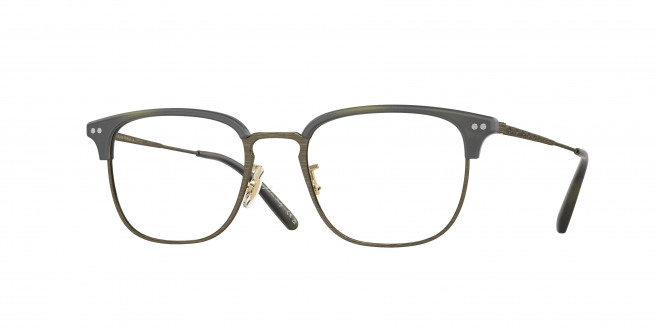 Oliver Peoples Willman OV5359 1709 Semi-matte Emerald Bark/antique Gold