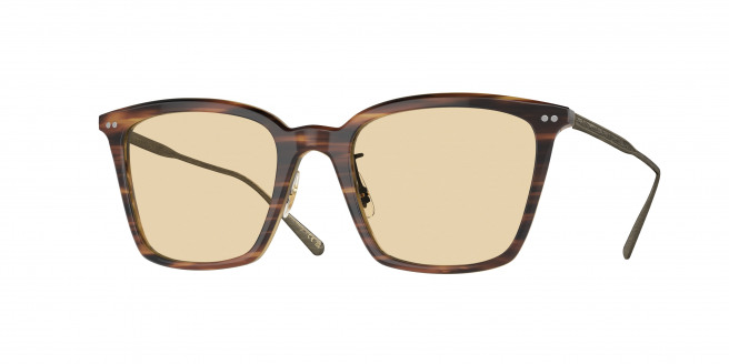 Oliver Peoples Luisella OV5516S 1310M4 Amaretto/striped Honey/antique Gold (Golden Yellow Photochromic)
