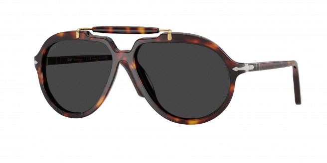 Persol  PO0202S 24/48 Havana Polarized (Polar Black)