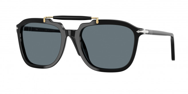 Persol  PO0203S 95/3R Black Polarized (Dark Blue Polar)