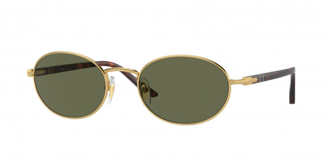 Persol Ida PO1018S 515/58 Gold Polarized (Polar Green)