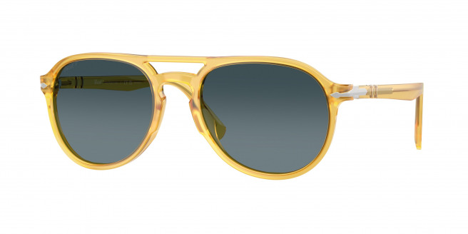 Persol  PO3235S 204/S3 Miele Polarized (Light Blue Gradient Dark Blue)