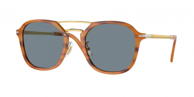Persol  PO3352S 960/56 Striped Brown (Light Blue)