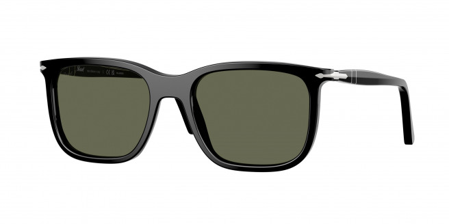 Persol Renzo PO3357S 95/58 Black Polarized (Polar Green)