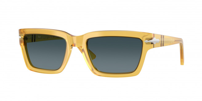 Persol  PO3363S 204/S3 Miele Polarized (Light Blue Gradient Dark Blue)
