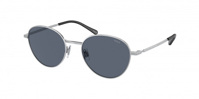 Polo Ralph Lauren  PH3144 942387 Brushed Silver (Grey Blue)