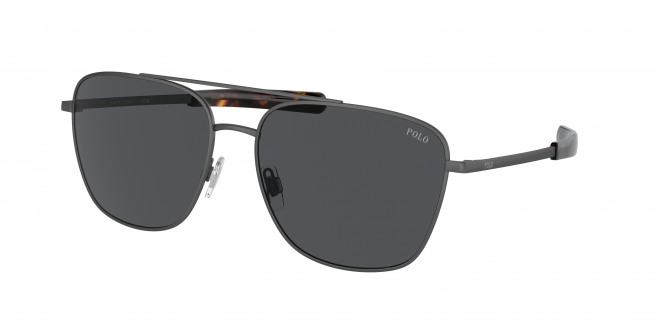 Polo Ralph Lauren  PH3147 930787 Semishiny Dark Gunmetal (Grey)