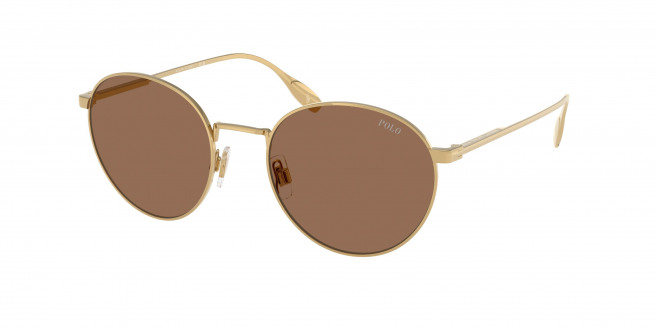 Polo Ralph Lauren  PH3158 941173 Shiny Gold (Dark Brown)