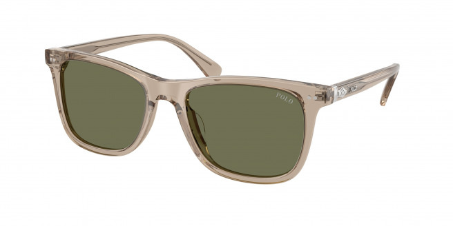 Polo Ralph Lauren  PH4220U 620171 Shiny Transparent Dark Taupe (Bottle Green)