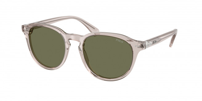 Polo Ralph Lauren  PH4221 611771 Shiny Transparent Light Taupe (Bottle Green)
