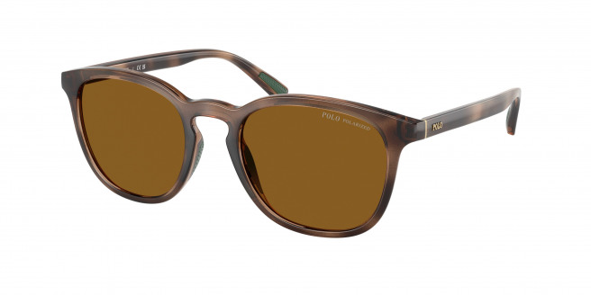 Polo Ralph Lauren  PH4222U 500383 Shiny Dark Havana Polarized (Dark Polar Brown)