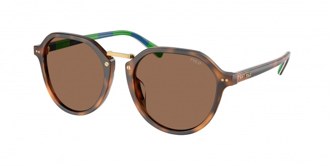 Polo Ralph Lauren  PH4223U 608973 Shiny Red Havana (Dark Brown)