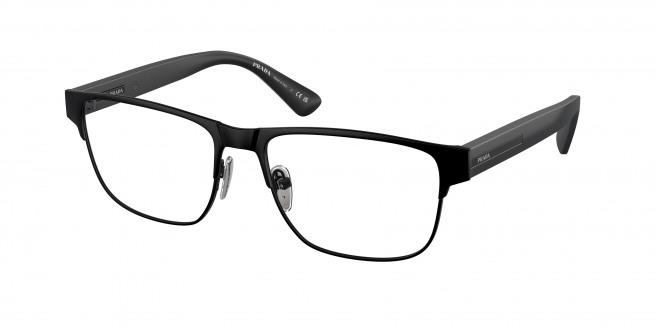 Prada  PR 57ZV 1BO1O1 Matte Black