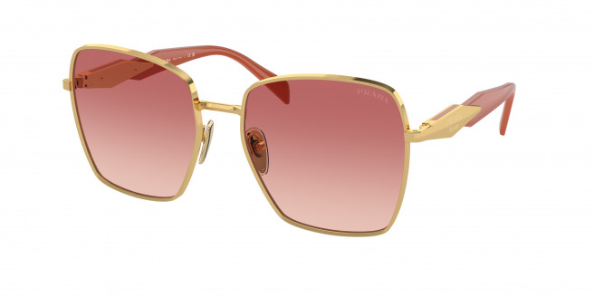 Prada  PR 64ZS 5AK01Z Gold (Pink Gradient Red)