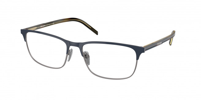 Prada  PR 66YV 02N1O1 Matte Baltic/gunmetal