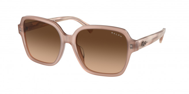 Ralph By Ralph Lauren  RA5304U 611474 Shiny Opal Rose Beige (Gradient Brown)