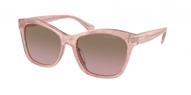 Ralph By Ralph Lauren  RA5310U 615314 Shiny Striped Rose (Brown Rose)