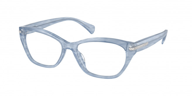 Ralph By Ralph Lauren  RA7161U 6156 Shiny Striped Blue