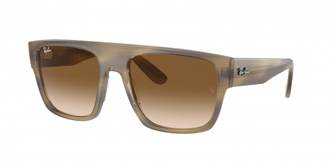 Ray-ban Drifter RB0360S 140551 Striped Green (Clear & Brown)