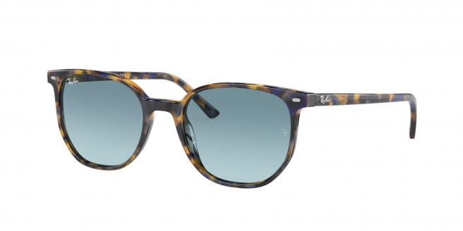 Ray-ban Elliot RB2197 13563M Yellow & Blue Havana (Blue Gradient Grey)