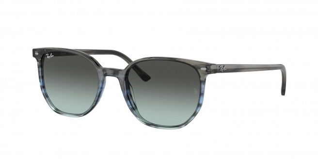 Ray-ban Elliot RB2197 1391GK Striped Grey & Blue (Blue Vintage)