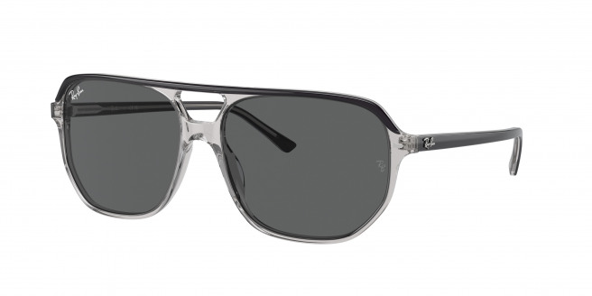 Ray-ban Bill One RB2205 1396B1 Dark Grey On Transparent Grey (Dark Grey)