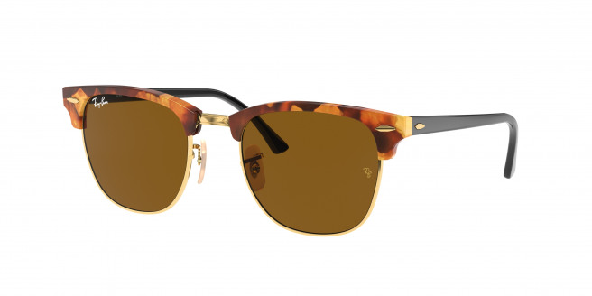 Ray-ban Clubmaster RB3016 1160 Brown Havana (Brown)