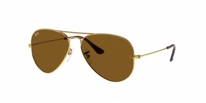 Ray-ban Aviator Large Metal RB3025 001/33 Arista Gold (B-15 Brown)