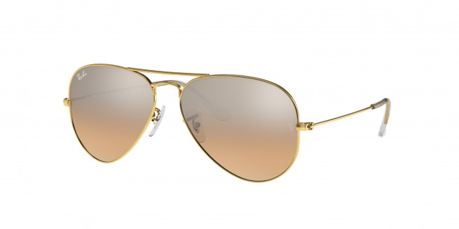 Ray-ban Aviator Large Metal RB3025 001/3E Arista Gold (Silver/Pink)