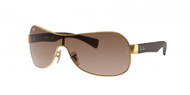 Ray-ban Rb3471 RB3471 001/13 Arista Gold (Brown Gradient Dark Brown)
