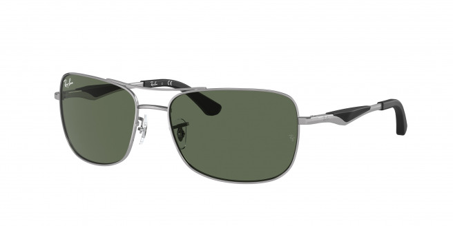 Ray-ban  RB3515 004/71 Gunmetal (Green Classic)