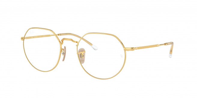 Ray-ban Jack RB3565 001/GG Arista Gold (Clear/Blue)