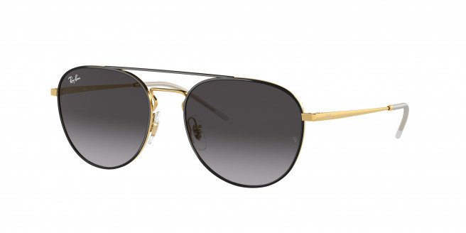 Ray-ban  RB3589 90548G Black On Gold (Grey)