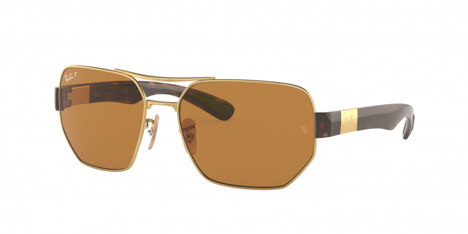 Ray-ban  RB3672 001/83 Arista Gold Polarized (B-15 Brown)