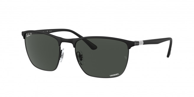 Ray-ban  RB3686 186/K8 Black Polarized (Dark Grey)