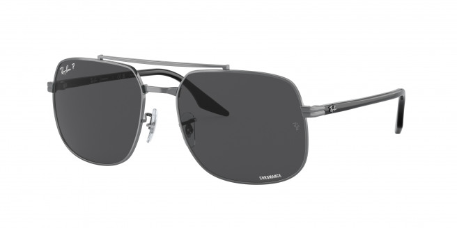 Ray-ban  RB3699 004/K8 Gunmetal Polarized (Polar Dark Grey)