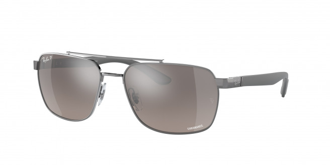 Ray-ban  RB3701 004/5J Gunmetal Polarized (Grey Mirror)