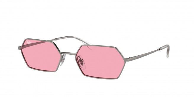 Ray-ban Yevi RB3728 004/84 Gunmetal (Pink)