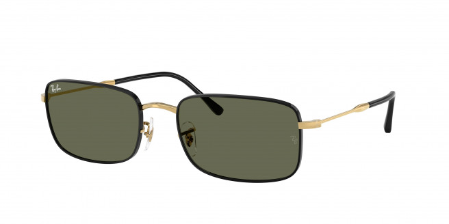 Ray-ban  RB3746 927158 Black On Arista Polarized (G-15 Green)