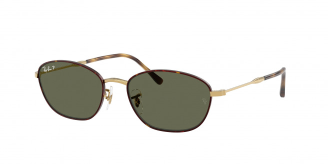 Ray-ban  RB3749 927358 Havana On Gold Polarized (G-15 Green)